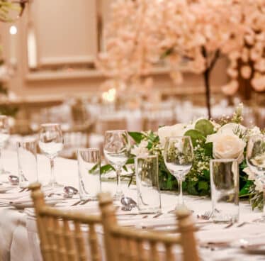 Ballroom top table