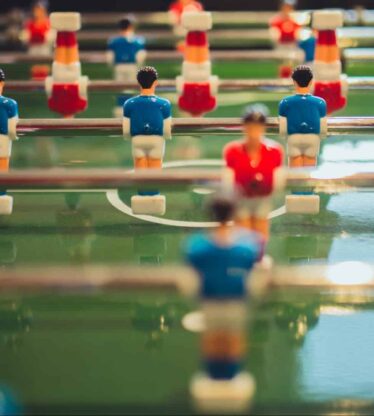 Fooseball table