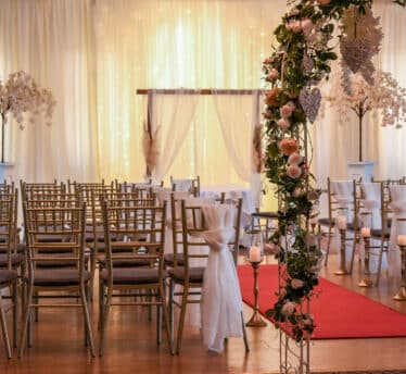 Wedding Civil Ceremony full room
