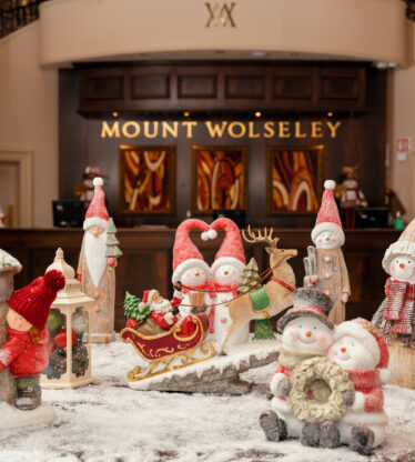 Lobby Christmas Table Portrait